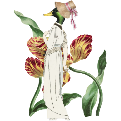 Green Duck Lady