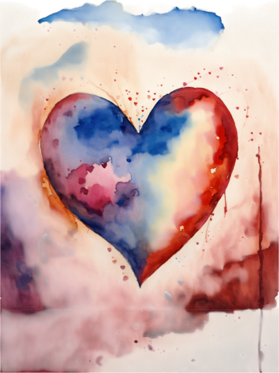 Colourful Heart Light