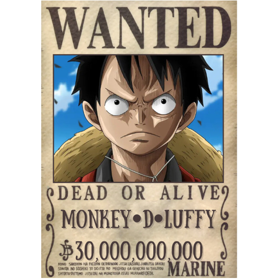 Luffy poster
