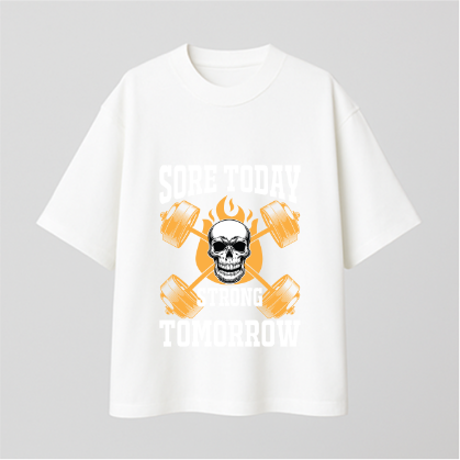 Strong (Gym) Comfy Oversized T-shirt