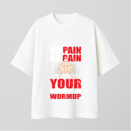 Warmup (Gym) Comfy Oversized T-shirt
