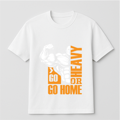 Go Heavy (Gym) Standard T-Shirt