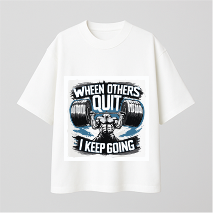 When others (Gym) Comfy Oversized T-shirt