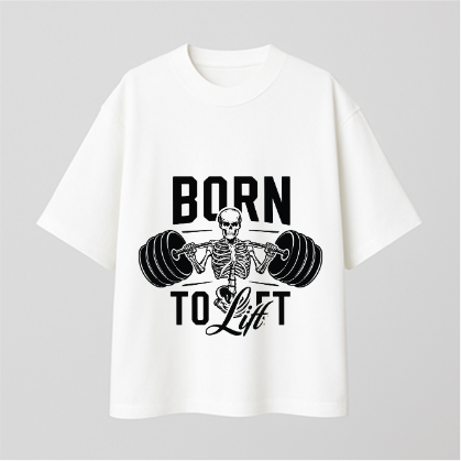Born to Lift (Gym) Comfy Oversized T-shirt