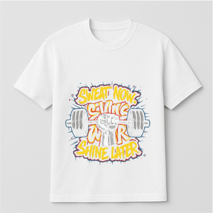 Shine Later (Gym) Standard T-Shirt