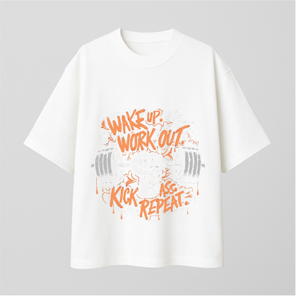Wake Up (Gym) Comfy Oversized T-shirt