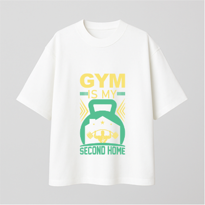 My Second (Gym) Comfy Oversized T-shirt
