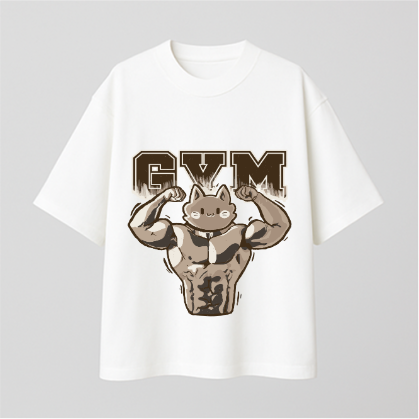 Gymnasium (Gym) Comfy Oversized T-shirt