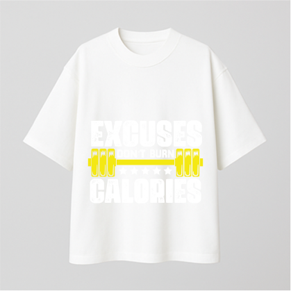 Burn Calories (Gym) Comfy Oversized T-shirt