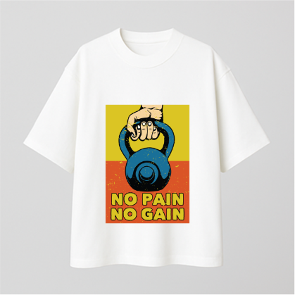 Sometimes (Gym) Comfy Oversized T-shirt