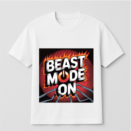 Beast Mode On (Gym) Standard T-Shirt