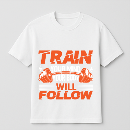 Train Your Mind (Gym) Standard T-Shirt