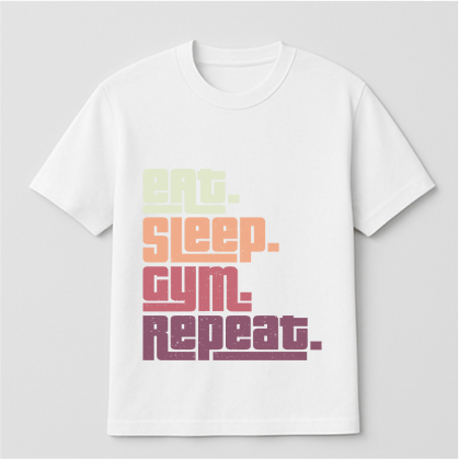 Repeating The Cycle (Gym) Standard T-Shirt