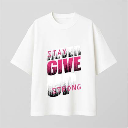 Stay Strong (Gym) Comfy Oversized T-shirt