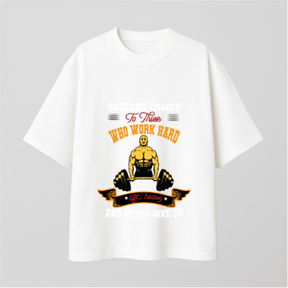 Lift Heavy (Gym) Comfy Oversized T-shirt