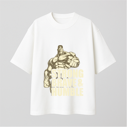 Brave Humble (Gym) Comfy Oversized T-shirt
