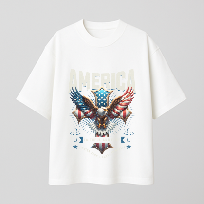 American Faith and Free Comfy Oversized T-shirt