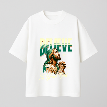 Believe Comfy Oversized T-shirt