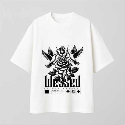 Heartbeat Comfy Oversized T-shirt