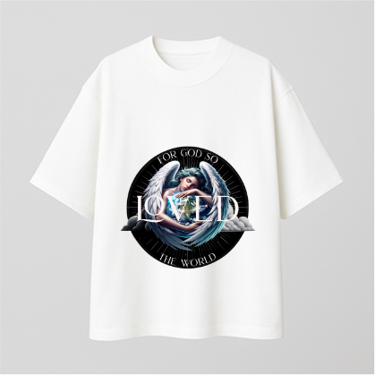 Loved God Comfy Oversized T-shirt
