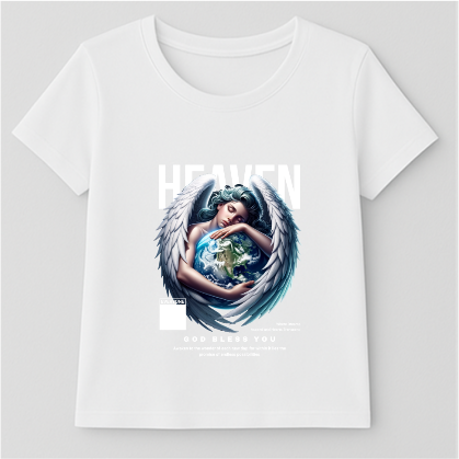 Heaven God Ladies Premium T-shirt