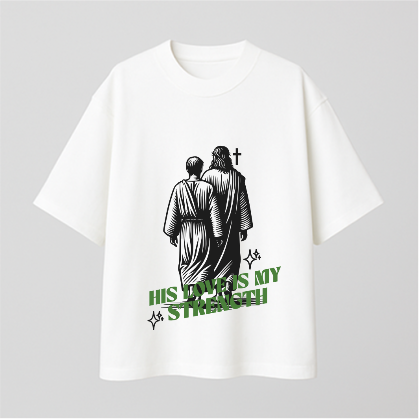 My Strength Comfy Oversized T-shirt