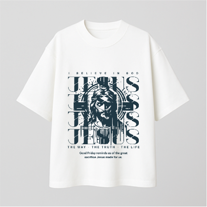 Good Friday Comfy Oversized T-shirt