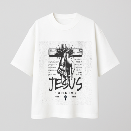 Forgive Comfy Oversized T-shirt