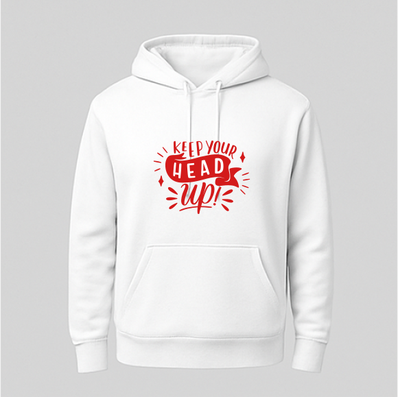 Men's Hoodie - Keep your Head Up