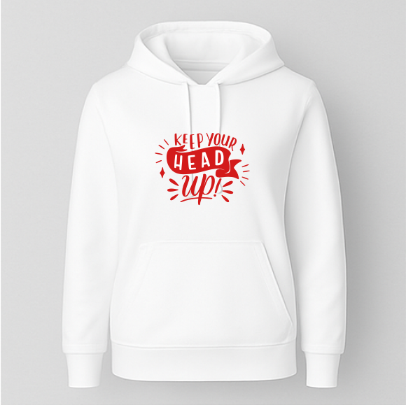 Women's Hoodie - Keep Your Head Up