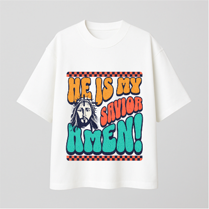 Savior Amen Comfy Oversized T-shirt