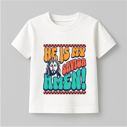 Savior Amen Standard Kids T-shirt