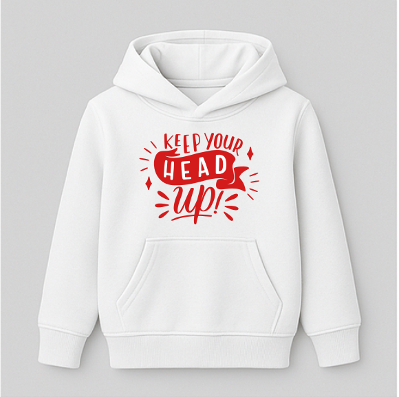 Kid's Hoodie - Keep your Head Up