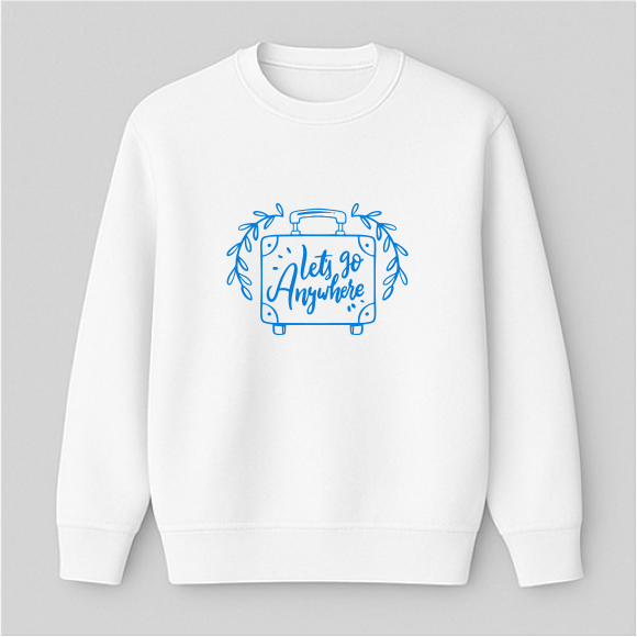 Unisex Pullover - Lets go Anywhere