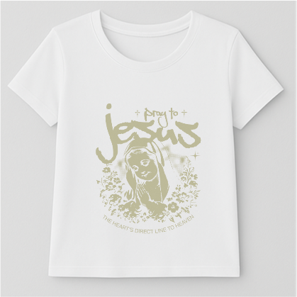 Pray To Ladies Premium T-shirt