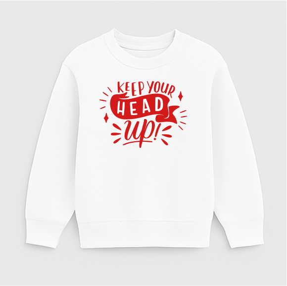 Kids Pullover - Keep your Head Up
