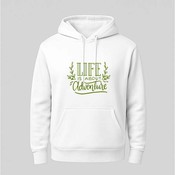 Men's Hoodie - Life is about Adventure