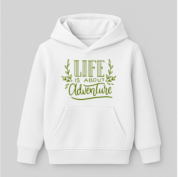 Kid's Hoodie - Life is about adventure