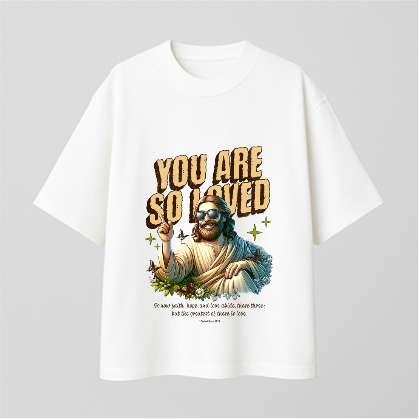 So Loved Comfy Oversized T-shirt
