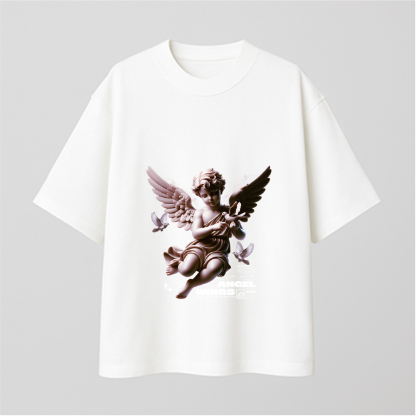 Angel Wings Comfy Oversized T-shirt