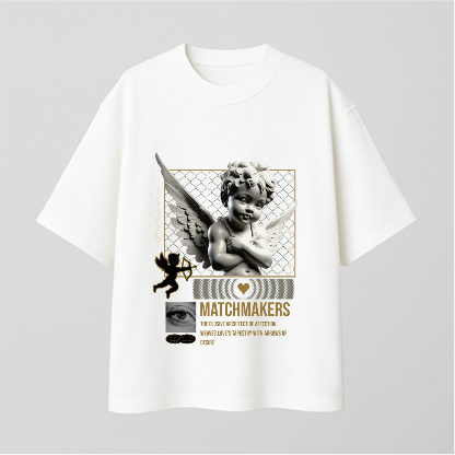 Cupid Streetwear Comfy Oversized T-shirt