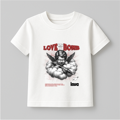 Love is a Bomb Standard Kids T-shirt