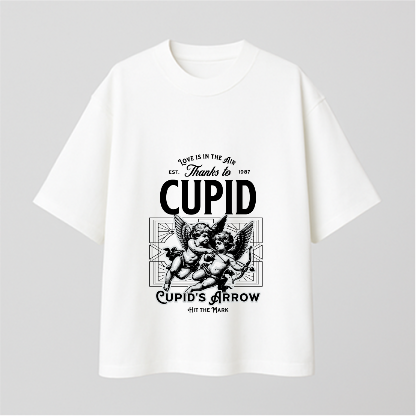 Thanks to cupid Comfy Oversized T-shirt