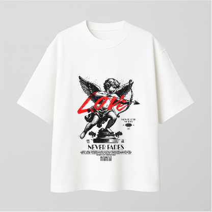 Love Never Fades Comfy Oversized T-shirt