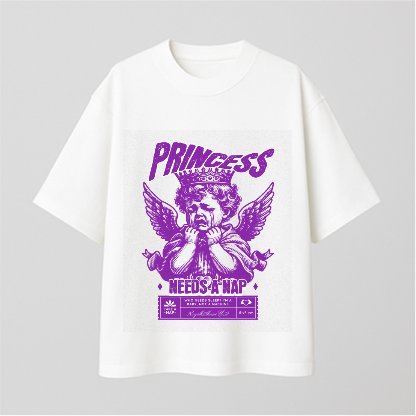 Princess Needs Comfy Oversized T-shirt