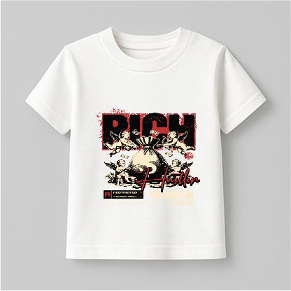 Rich Hustler Standard Kids T-shirt