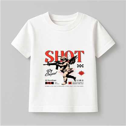 Shot By Cupid Standard Kids T-shirt