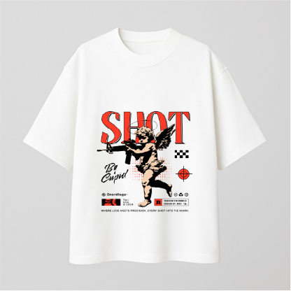 Shot By Cupid Comfy Oversized T-shirt