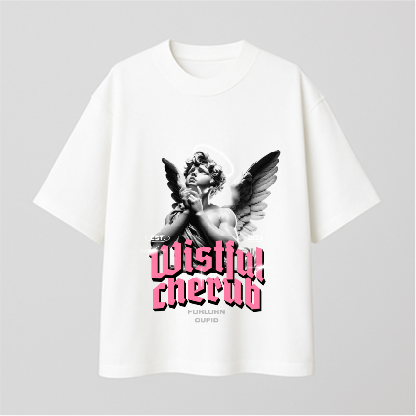 Wistful Cherub Comfy Oversized T-shirt