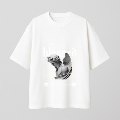 Blessed Angels Comfy Oversized T-shirt